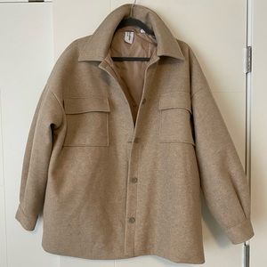 🎯SOLD🎯NEW ASOS Collusion Nude Shacket